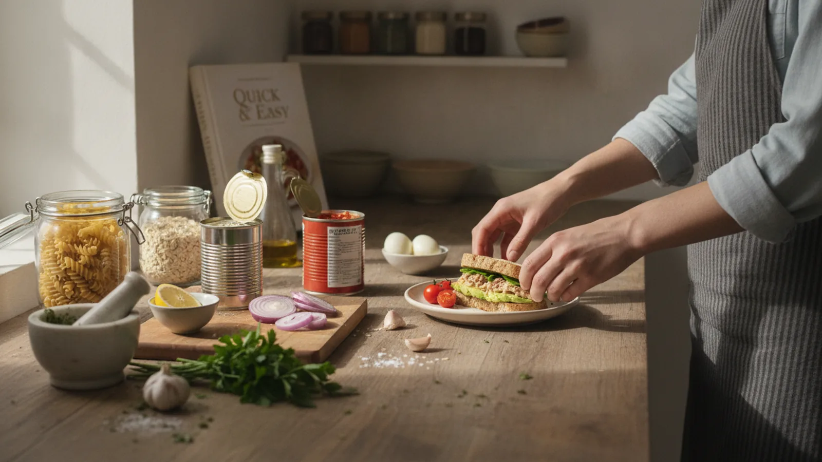How To Make A Quick Lunch From Pantry Staples cover image